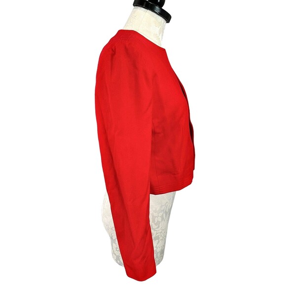 Vintage Pendleton Wool Cropped Blazer Women's Petite - Picture 6 of 11